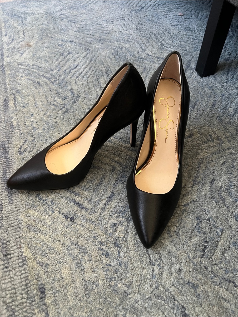 NWOT - Classic Black Pointed-Toe High Heels - Jessica Simpson